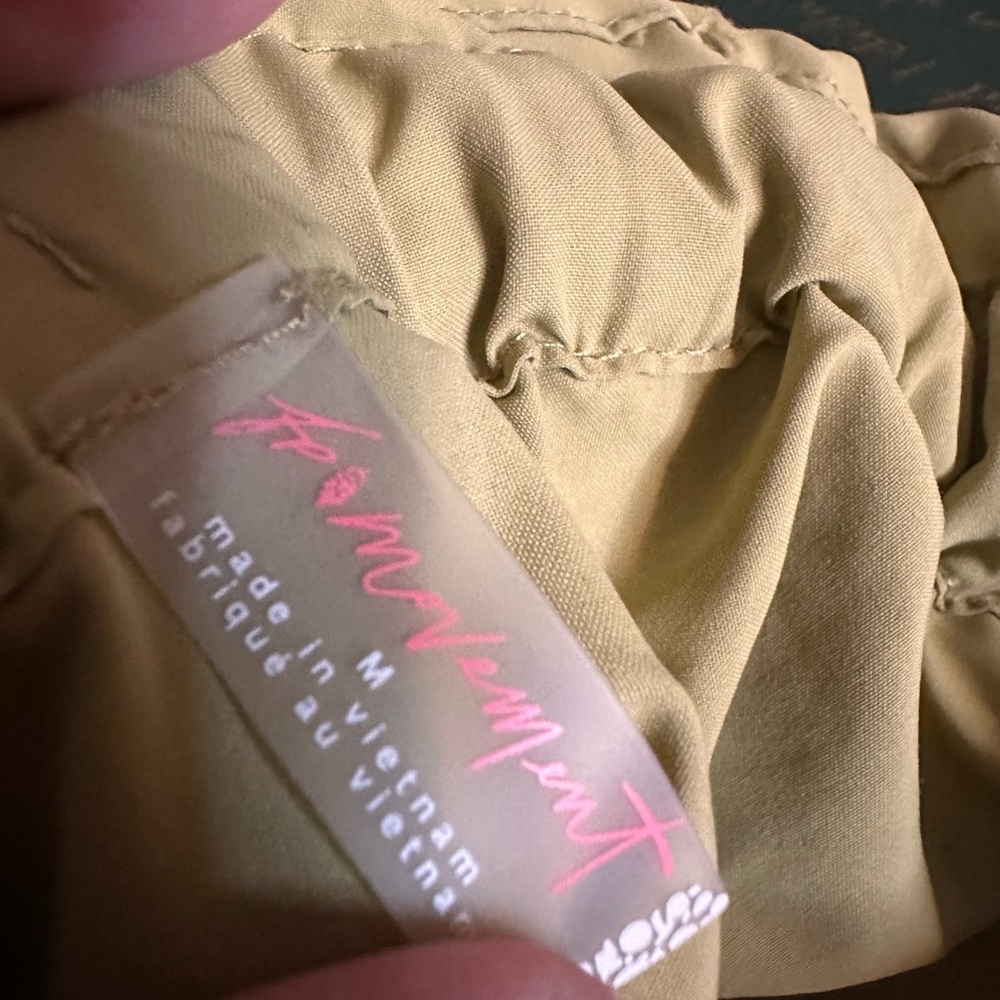 FP Movement by Free People Olive Green Track Jogger Pants - Picture 2 of 8